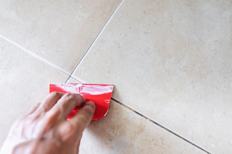 Grout Repair During Summer