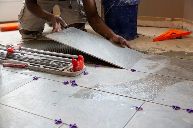 Tile Service Professionals at Work